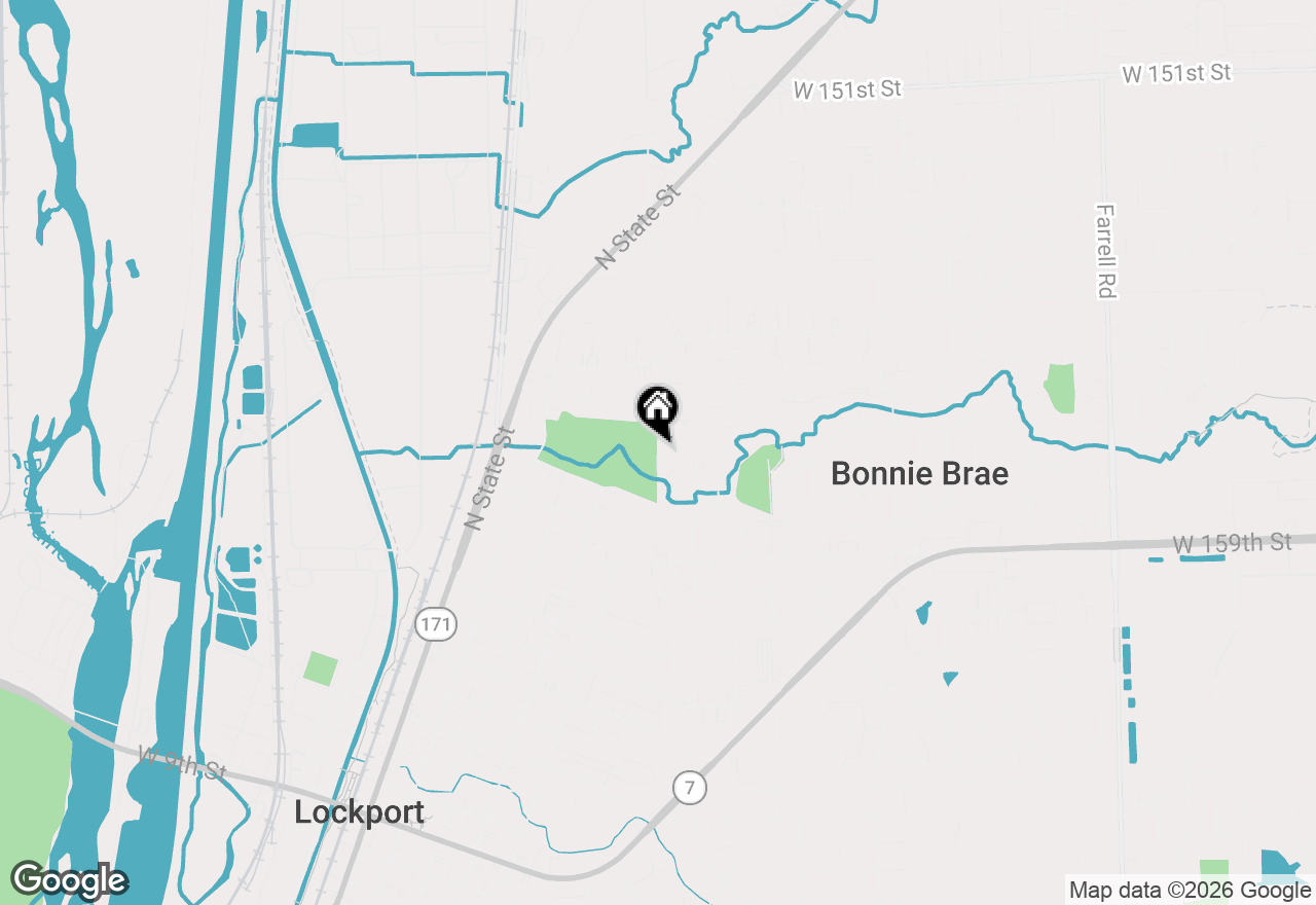 Map of 15414 W Harvest Lane, Lockport, IL 60441