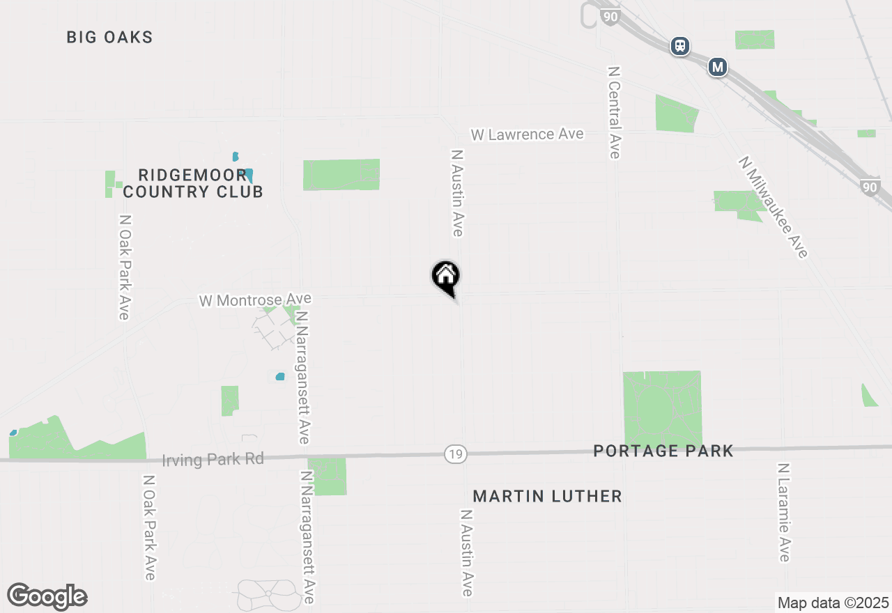 Map of 4345 N Mcvicker Avenue, Chicago, IL 60634