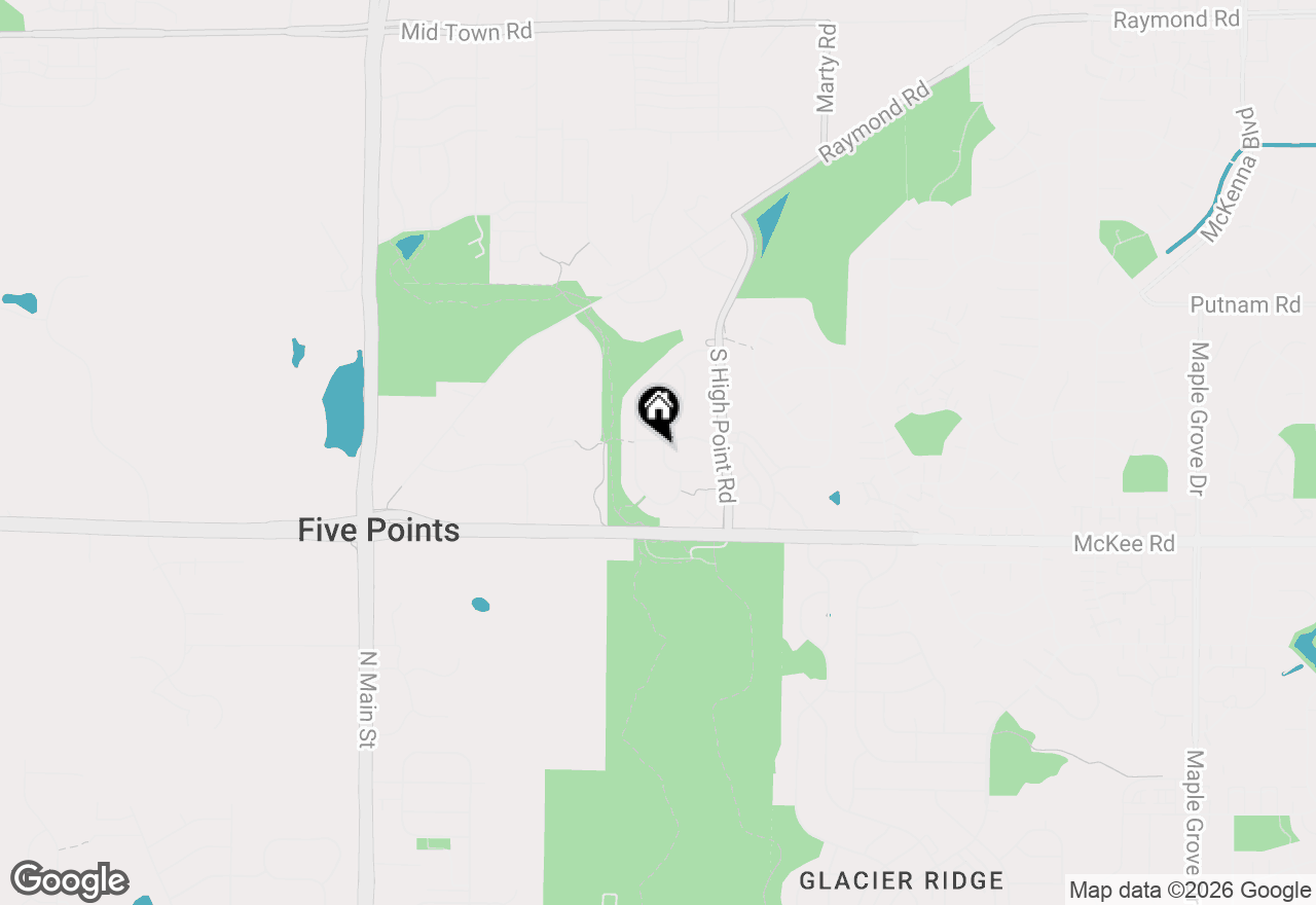 Map of 3006 Winter Park Place, Madison, WI 53719