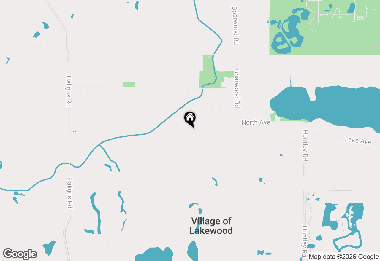 Map of 107 Georgine Street, Crystal Lake, IL 60014