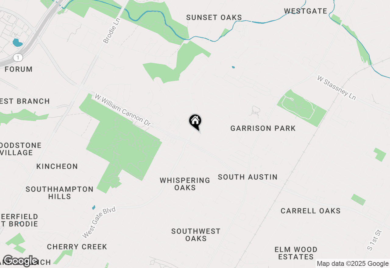 Map of 6809 West Gate Blvd #110, Austin, TX 78745