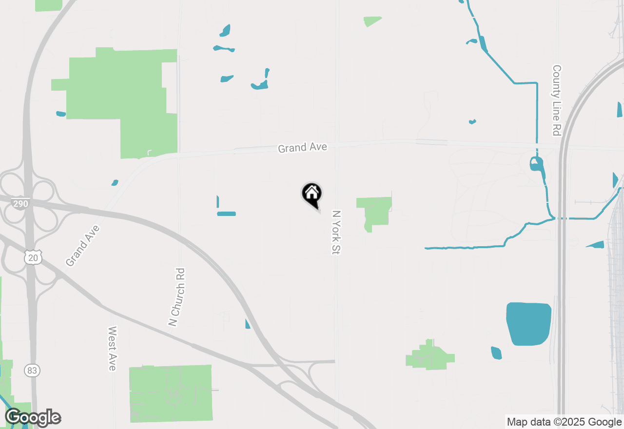 Map of 880 N Addison Avenue, Elmhurst, IL 60126