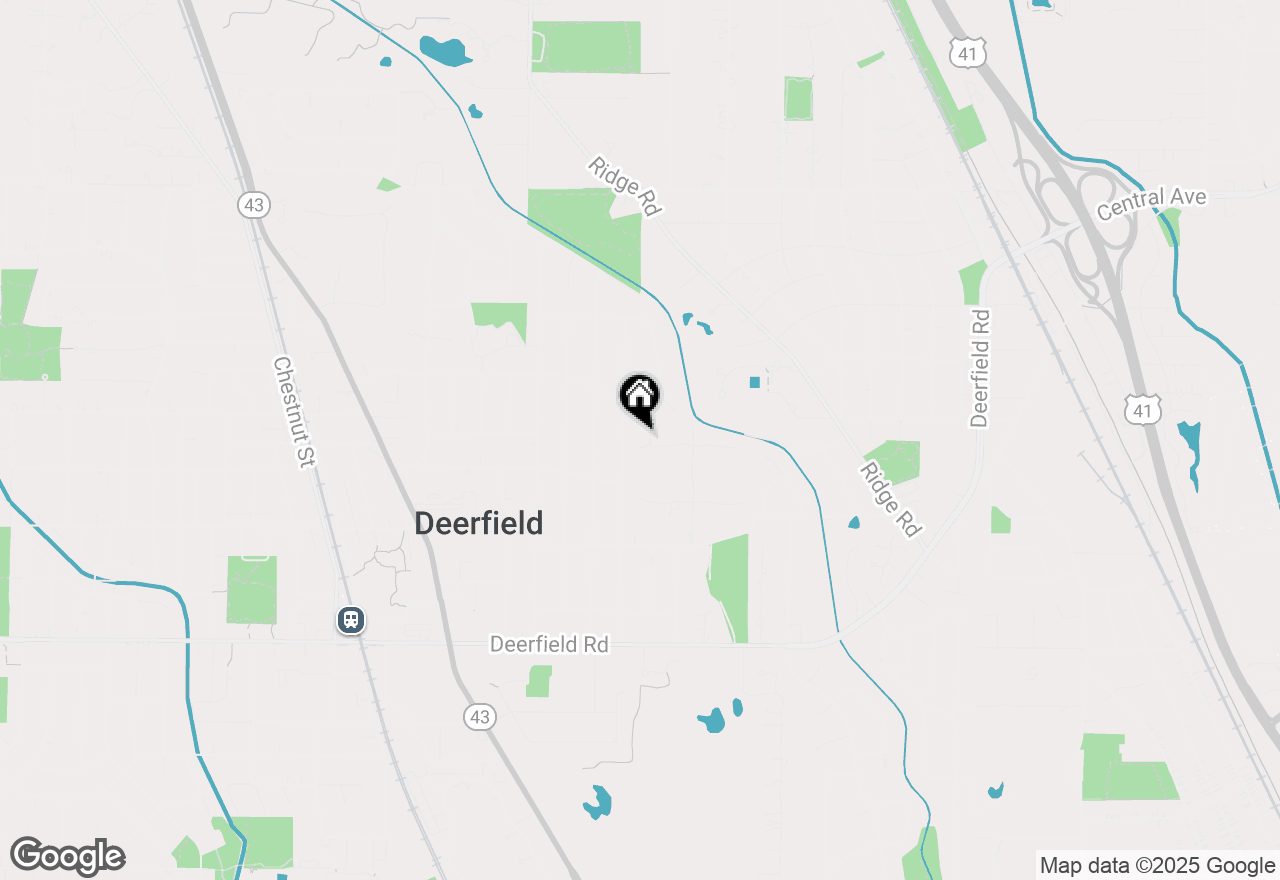 Map of 390 Landis Lane, Deerfield, IL 60015