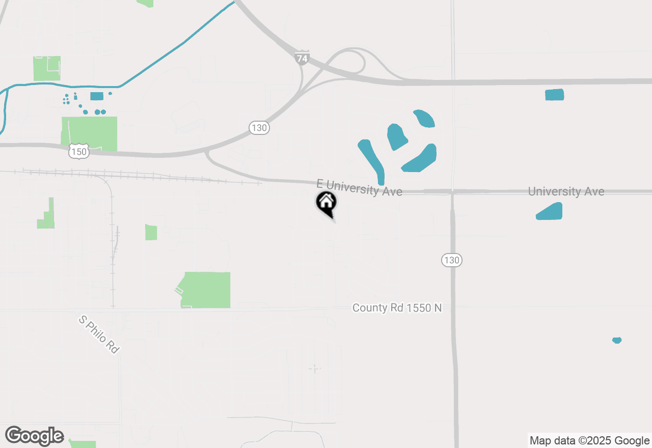 Map of 128 S Scottswood Drive, Urbana, IL 61802