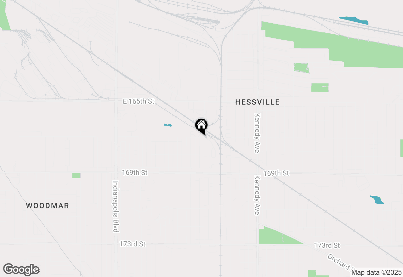 Map of 6704 Osborn Avenue, Hammond, IN 46323