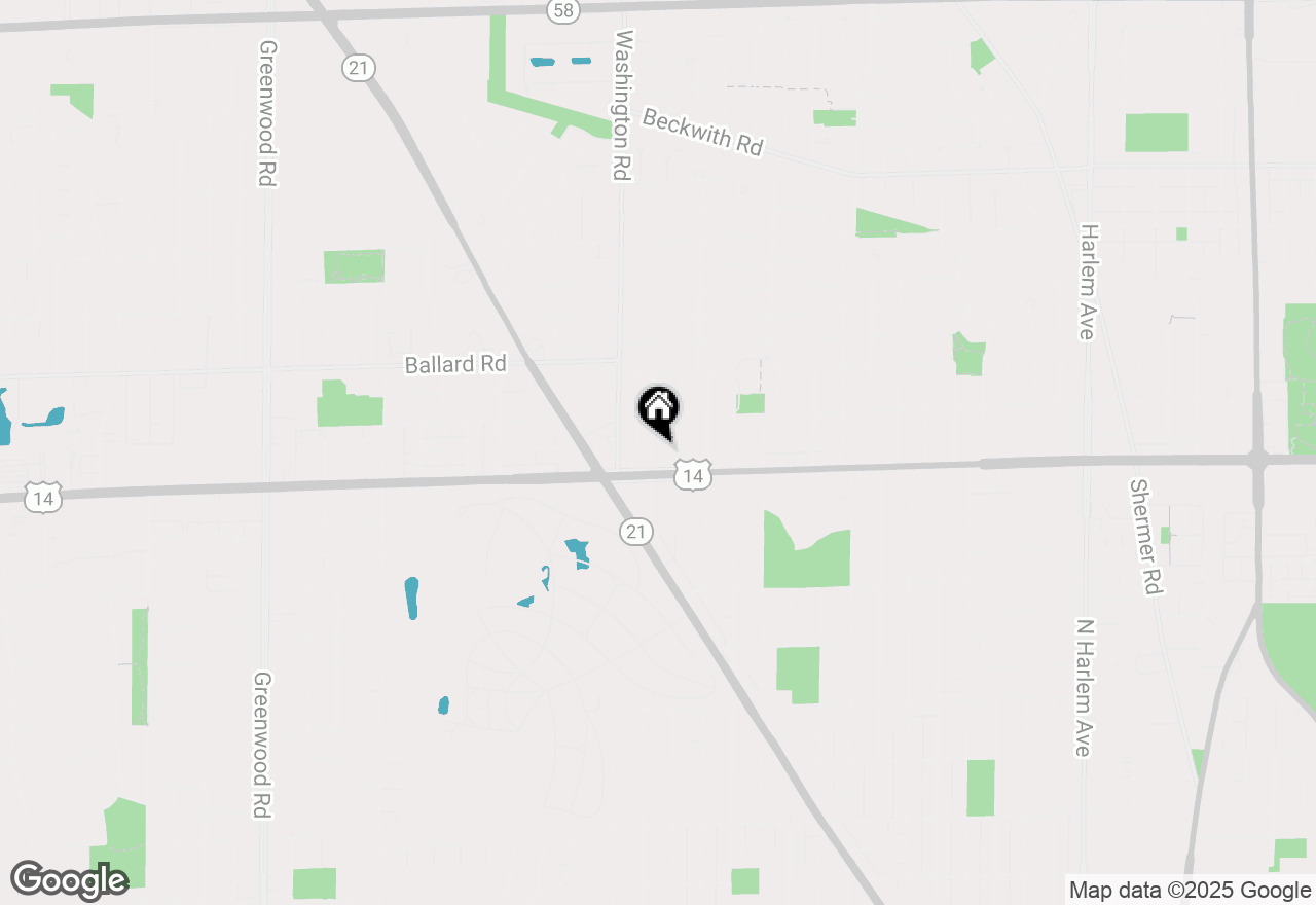 Map of 8819 N Wisner Street #1, Niles, IL 60714