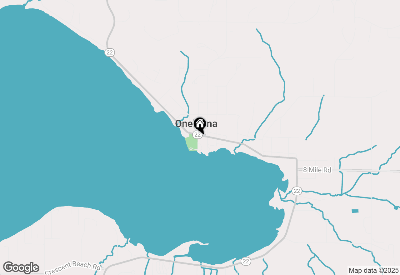 Map of 4825 Main Street, Onekama, MI 49675