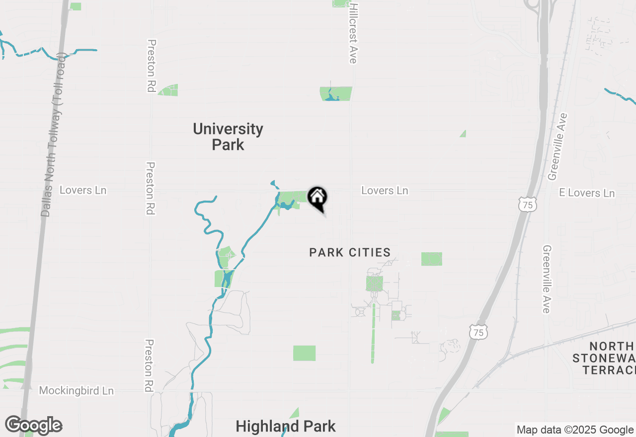 Map of 3449 Rankin Street #3, University Park, TX 75205