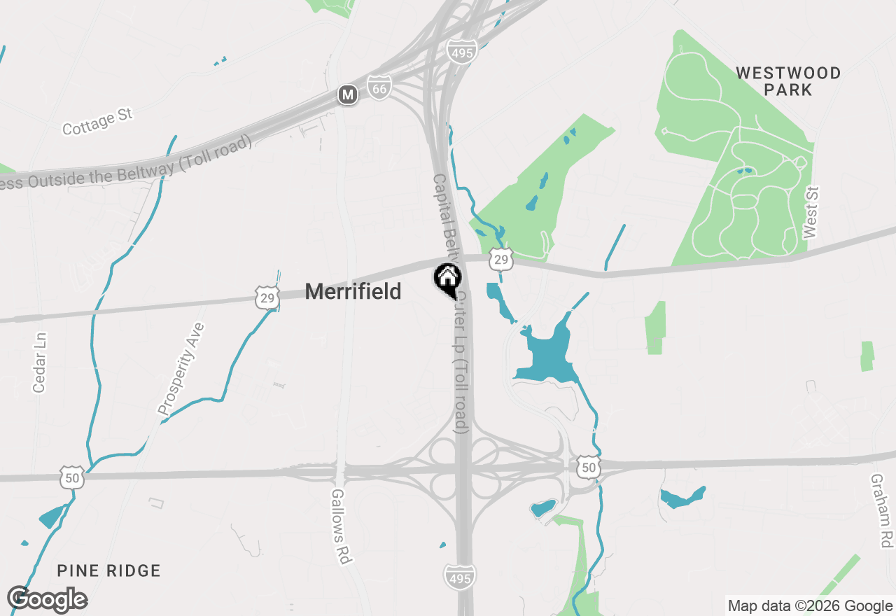 Map of 8002 Le Havre Place #14, Falls Church, VA 22042