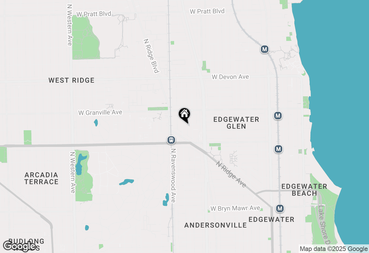 Map of 6065 N Hermitage Avenue, Chicago, IL 60660