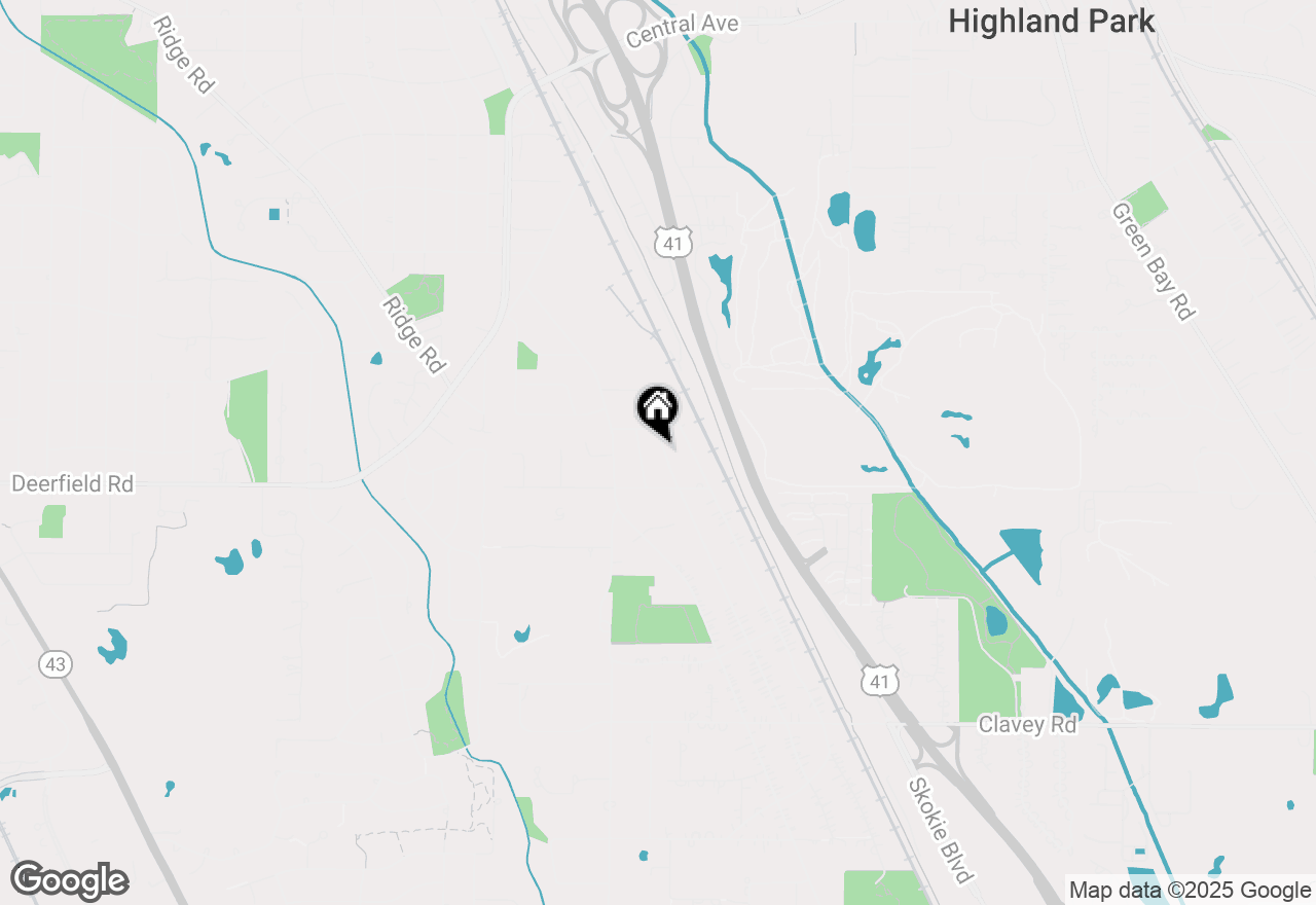 Map of 864 Sumac Road, Highland Park, IL 60035