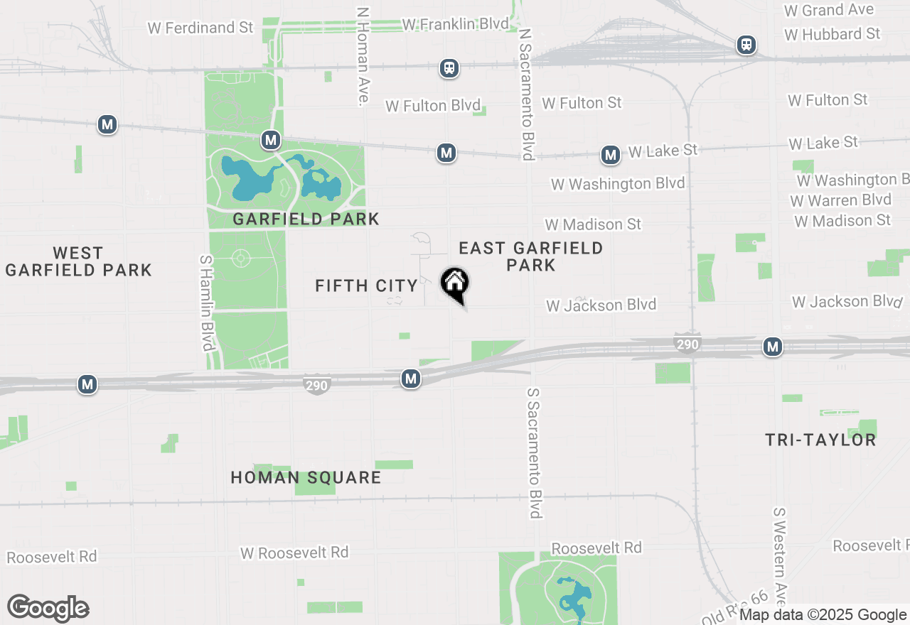 Map of 3155 W Jackson Boulevard, Chicago, IL 60612