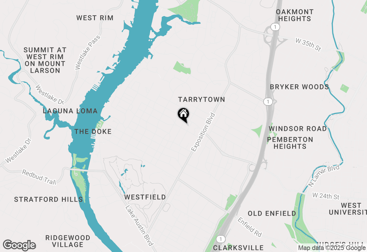 Map of 2203 Mountain View Rd, Austin, TX 78703