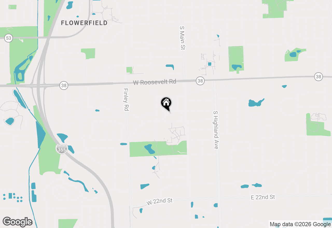 Map of 212 Collen Drive #209, Lombard, IL 60148