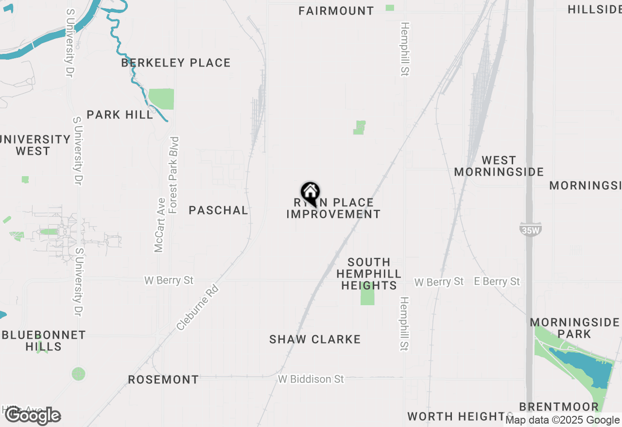 Map of 2809 6th Avenue, Fort Worth, TX 76110