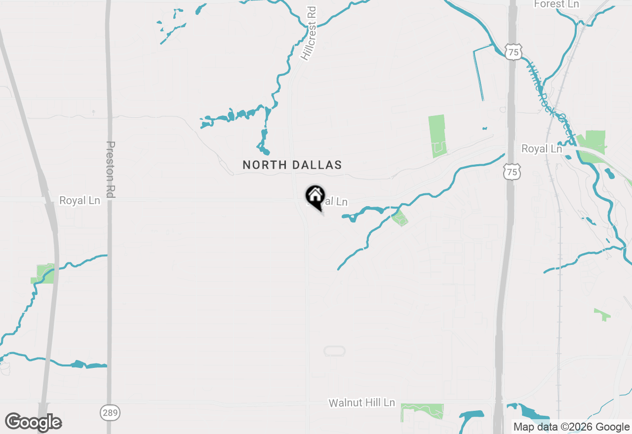 Map of 6946 Forest Glade Circle, Dallas, TX 75230