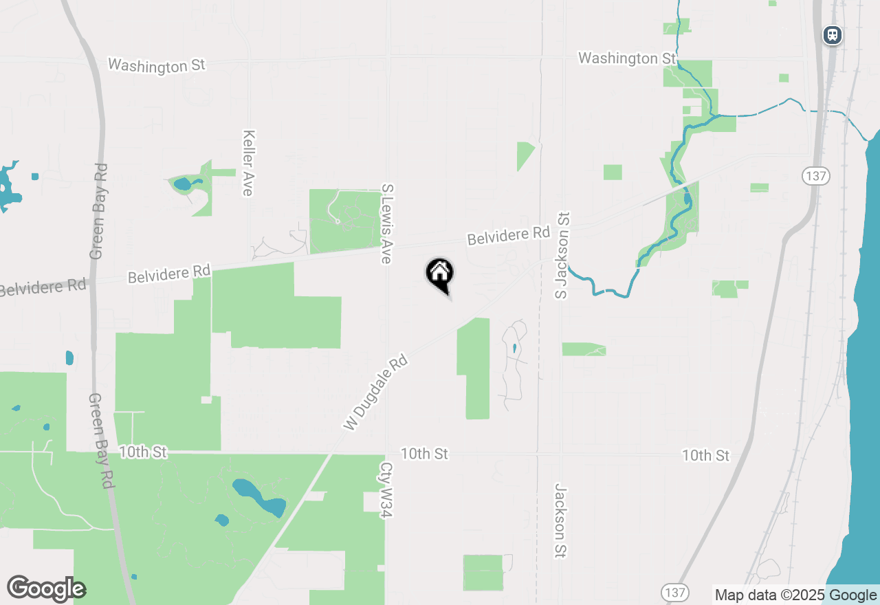 Map of 633 S Fulton Avenue, Waukegan, IL 60085