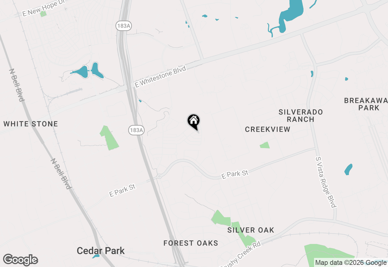 Map of 1202 Rawhide Trl, Cedar Park, TX 78613