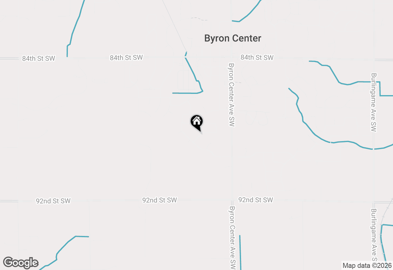 Map of 2595 Southplatte Drive Sw, Byron Center, MI 49315