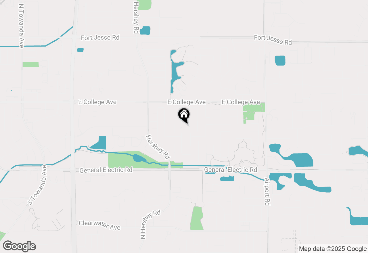 Map of 2201 Hedgewood Drive, Bloomington, IL 61704