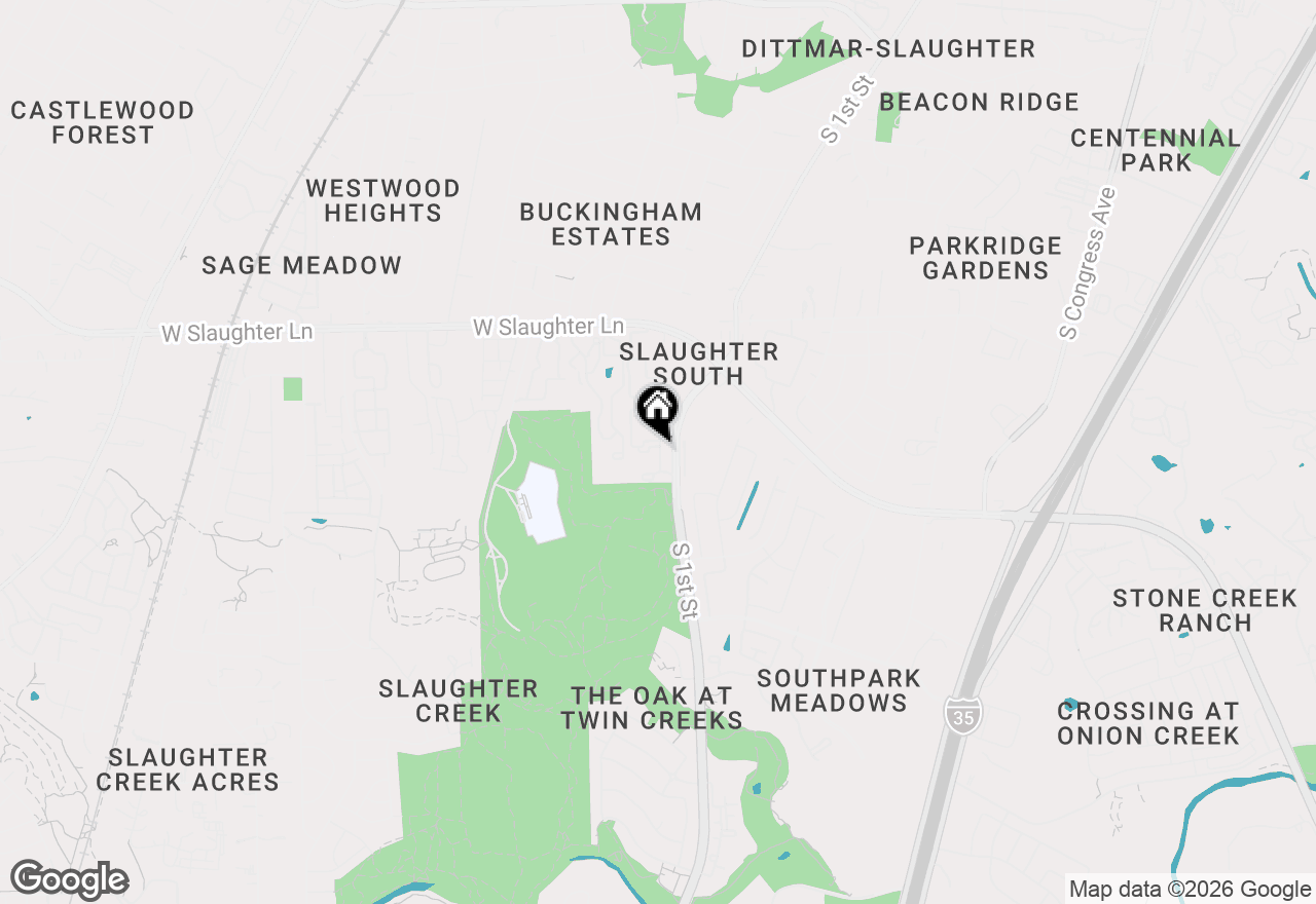 Map of 9308 S 1st St #1822, Austin, TX 78748