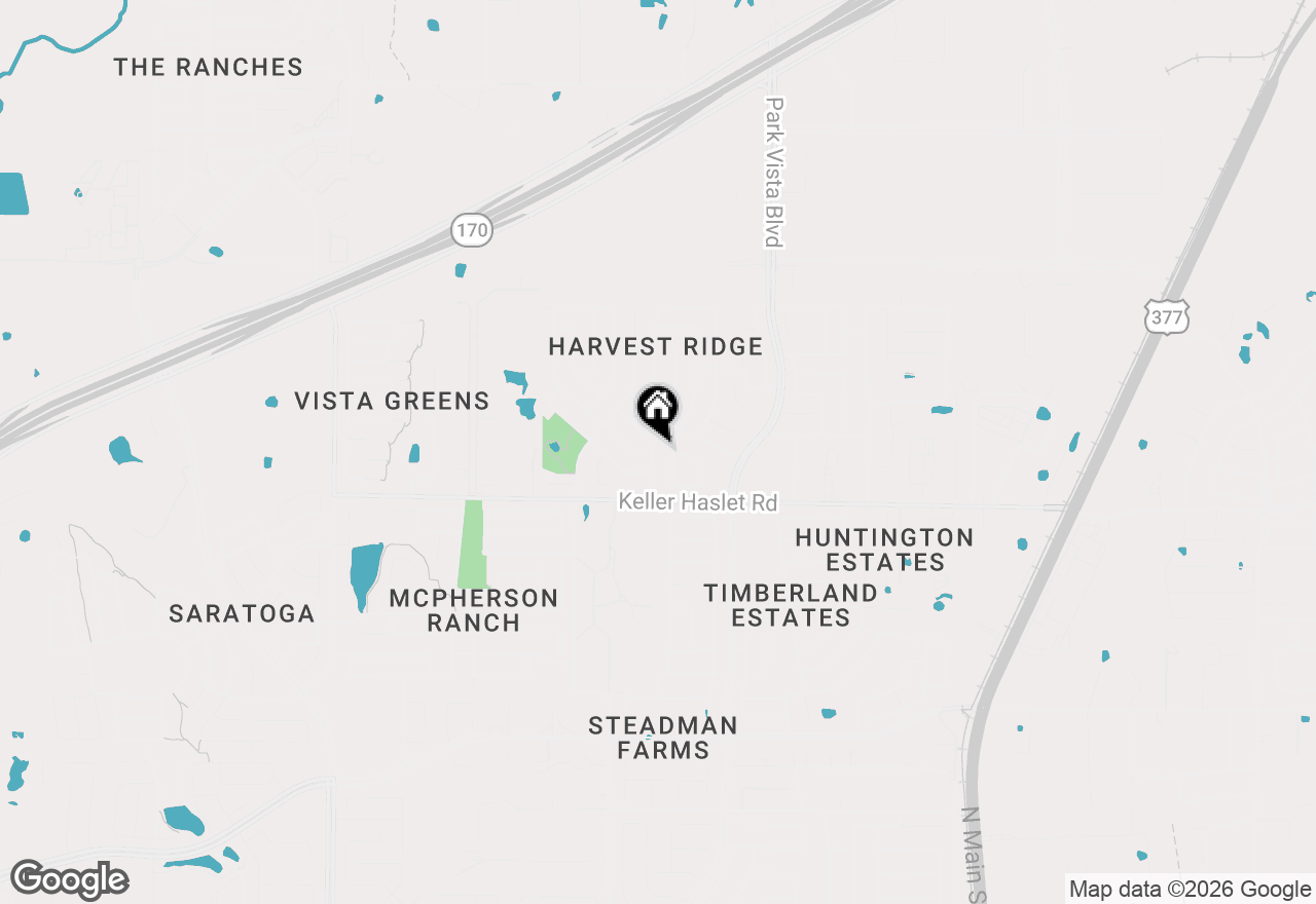 Map of 4257 Highgate Road, Fort Worth, TX 76244