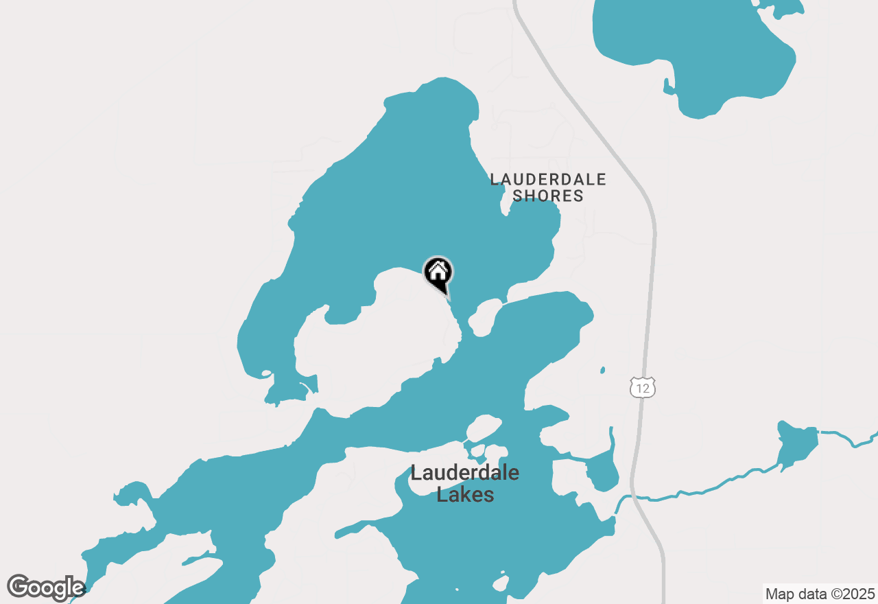 Map of W5374 Westshore Dr, Elkhorn, WI 53121