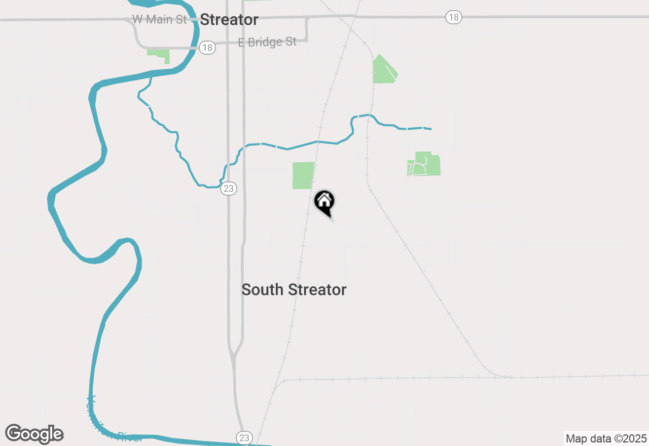 Map of 1003 Rogers Street, Streator, IL 61364