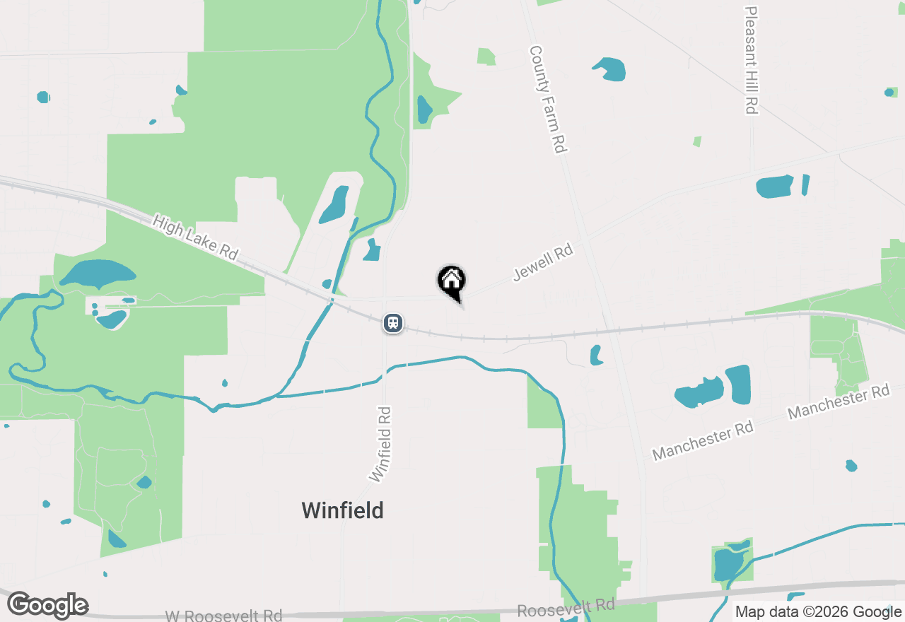 Map of 0S070 Lee Court, Winfield, IL 60190