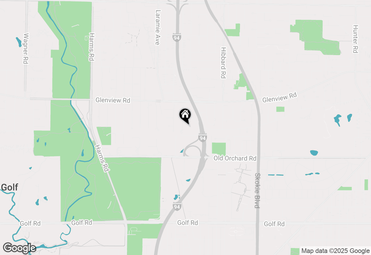 Map of 118 Lockerbie Lane, Wilmette, IL 60091