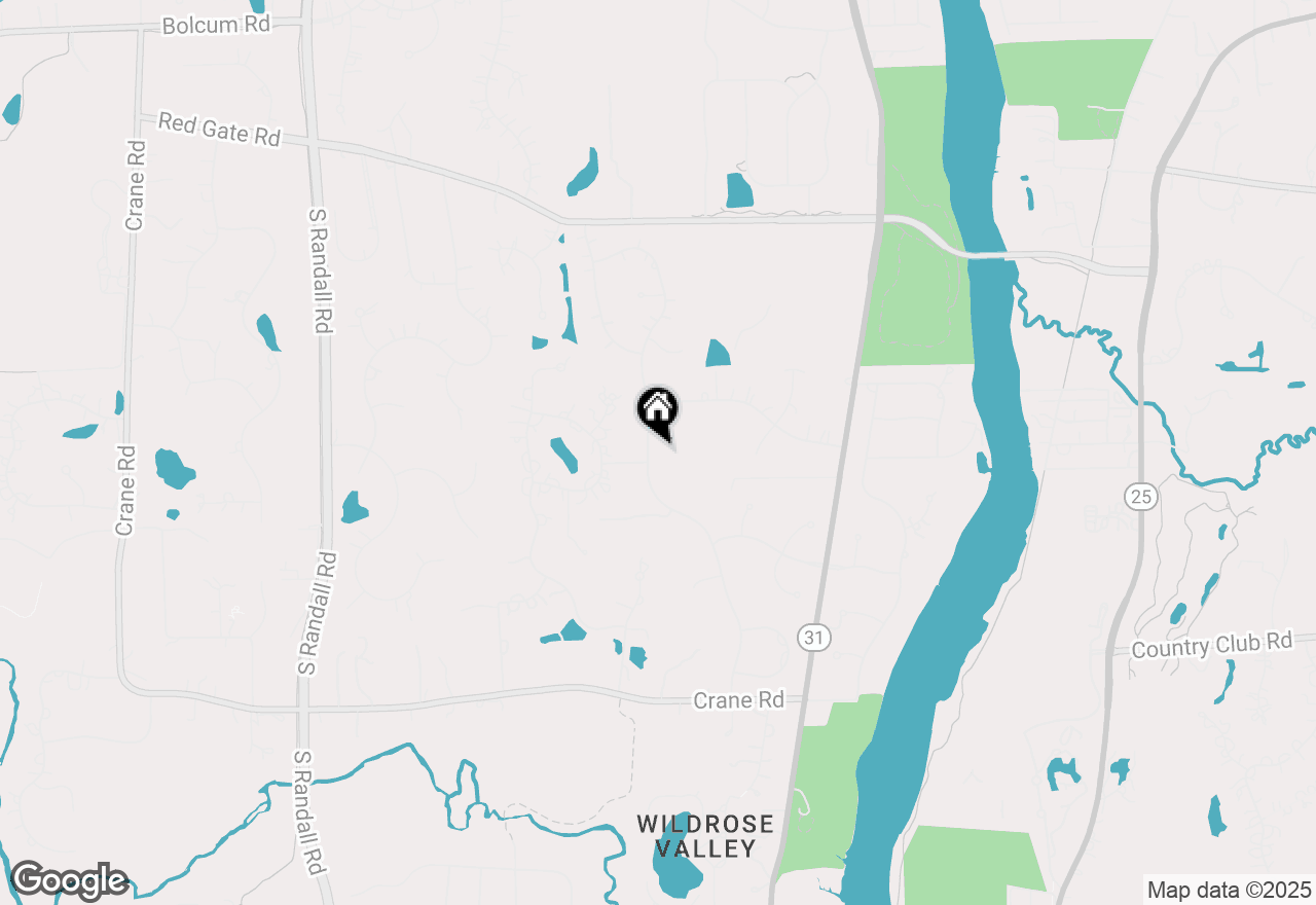 Map of 3302 Greenwood Lane, St. Charles, IL 60175