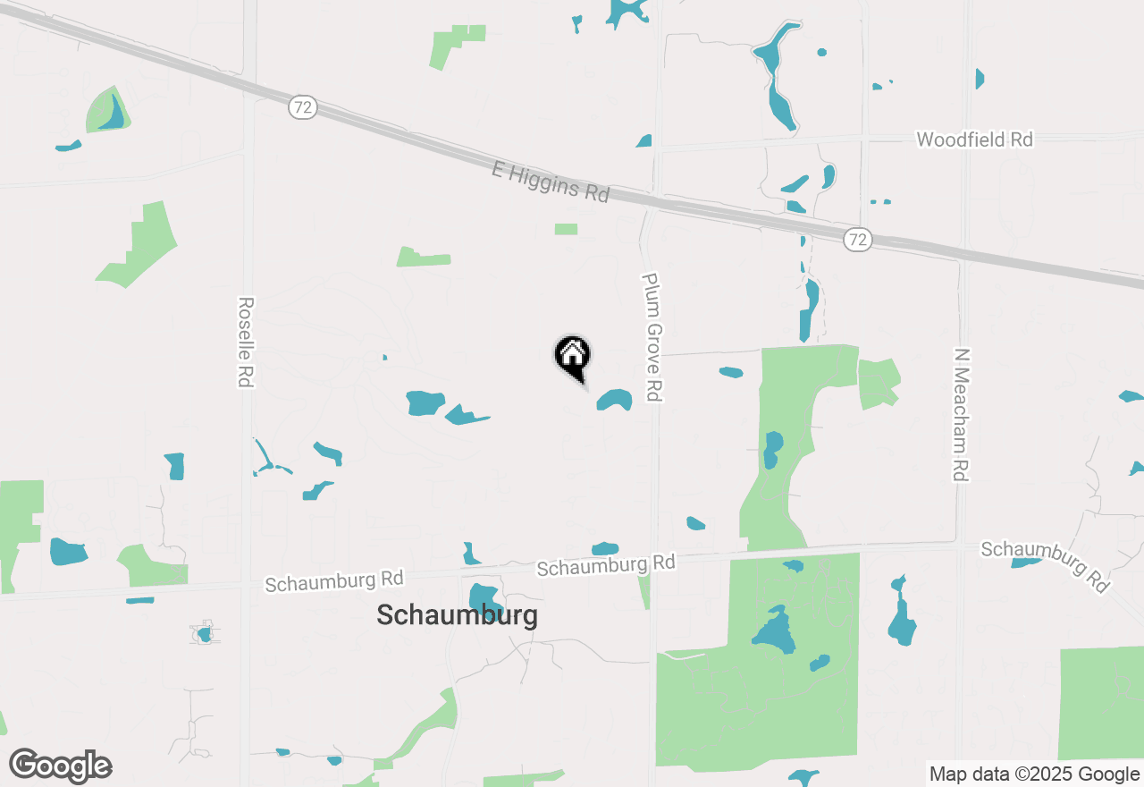 Map of 621 Breakers Point, Schaumburg, IL 60194