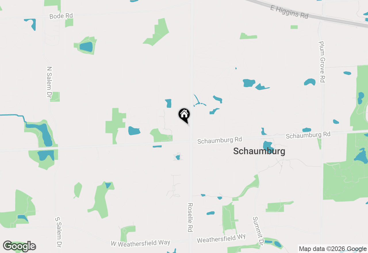 Map of 42 Marcel Lane, Schaumburg, IL 60194