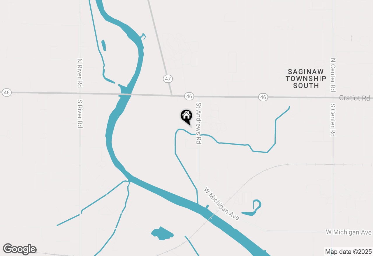 Map of 6091 Western Drive, Saginaw, MI 48638