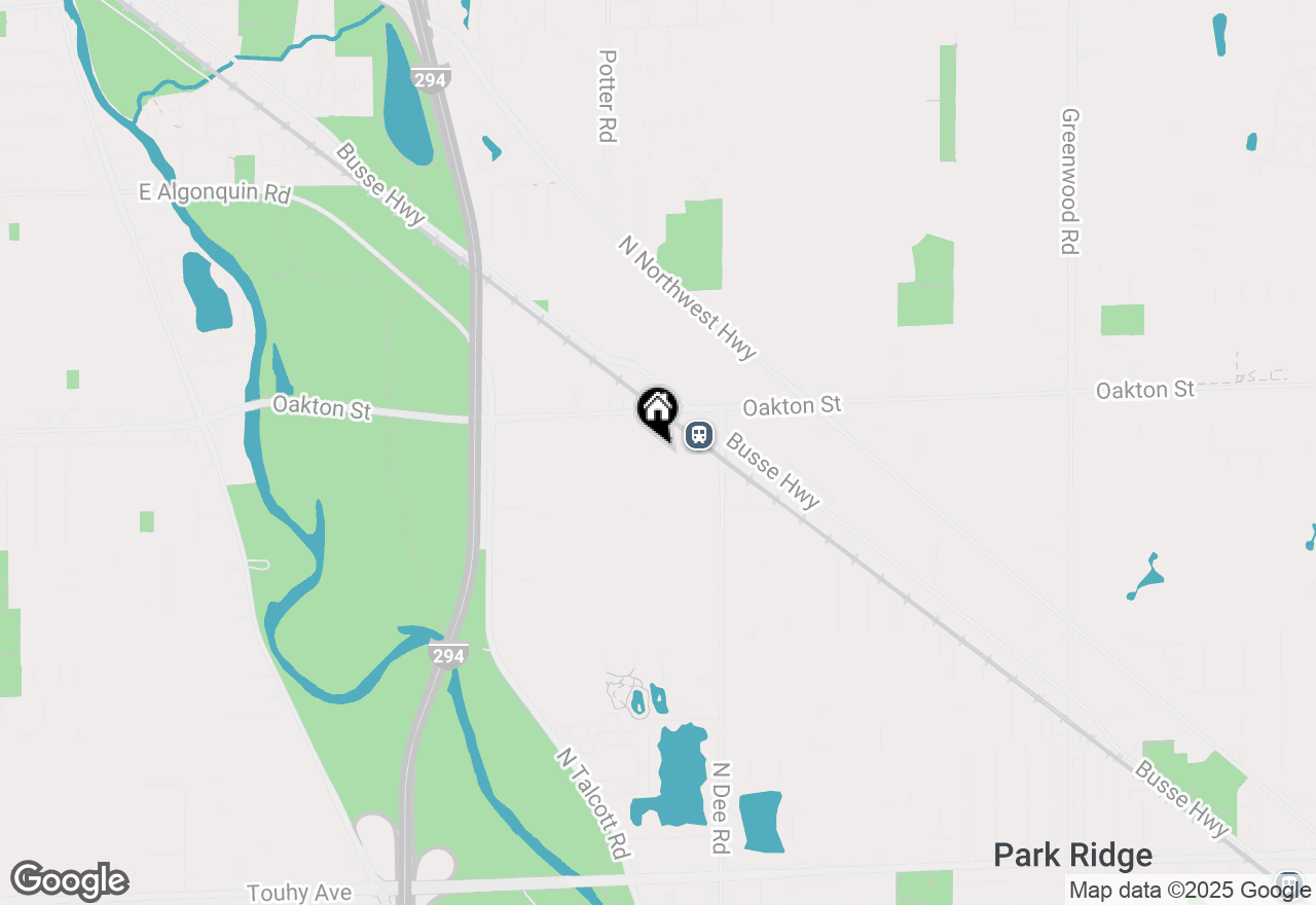 Map of 908 Park Plaine Avenue, Park Ridge, IL 60068