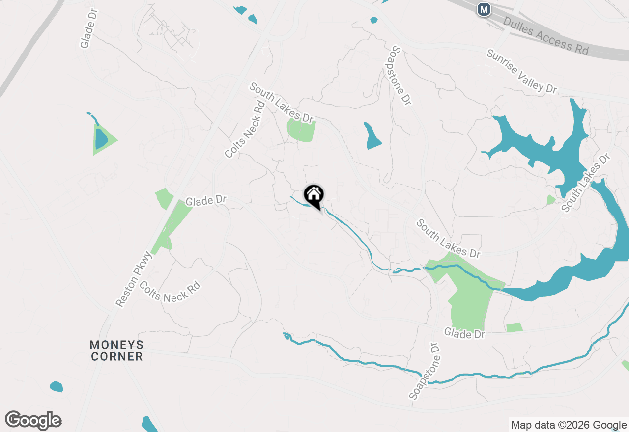 Map of 2303 Middle Creek Lane, Reston, VA 20191