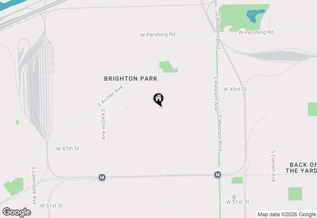 Map of 4416 S California Avenue, Chicago, IL 60632