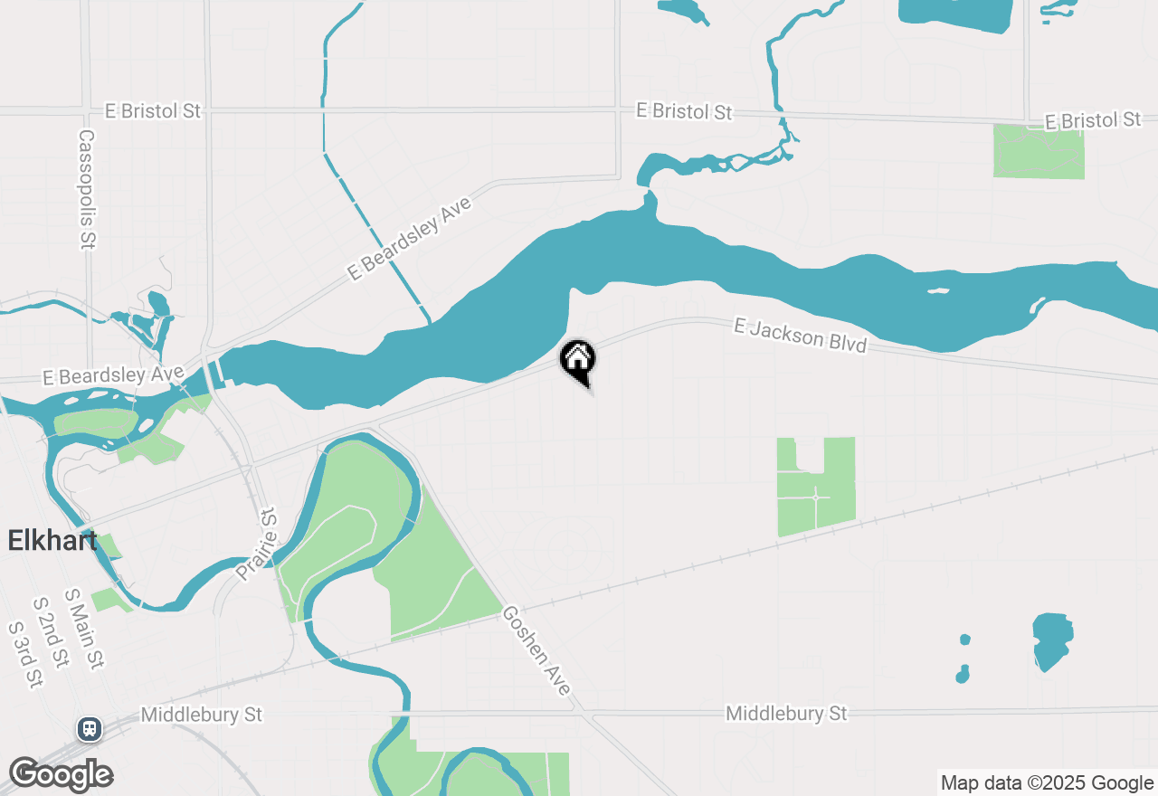 Map of 146 Manor Avenue, Elkhart, IN 46516