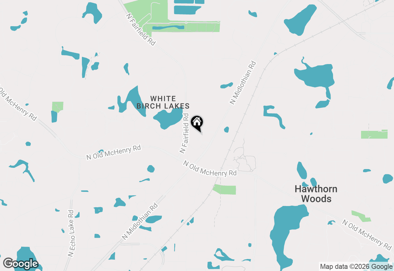 Map of 23 Commons Circle, Hawthorn Woods, IL 60047