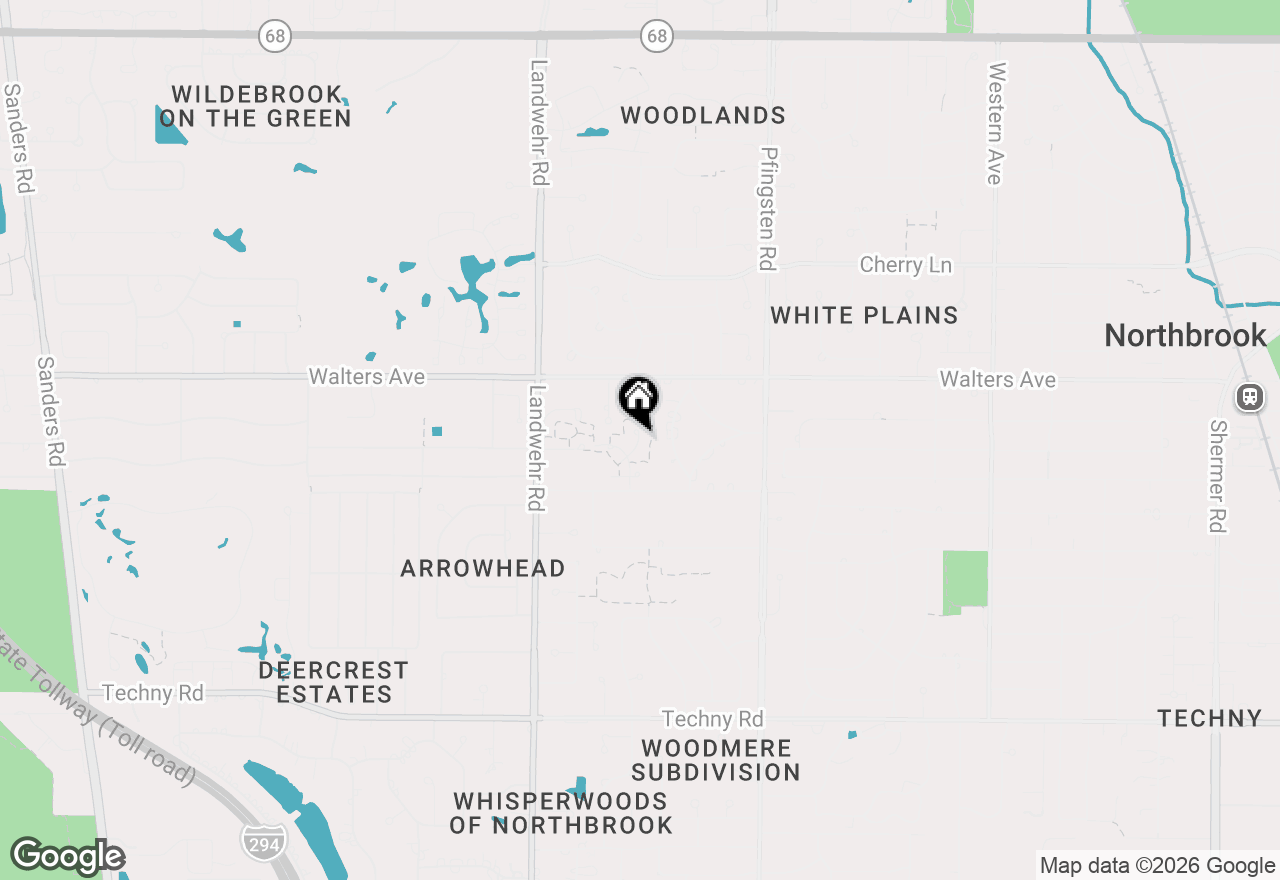 Map of 1426 Lorete Lane, Northbrook, IL 60062