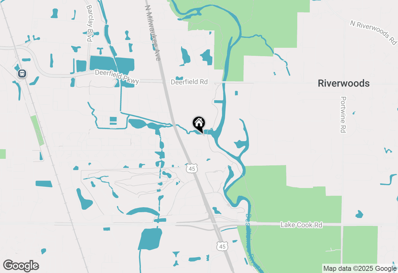 Map of 20611 N Illinois Route 21, Riverwoods, IL 60015