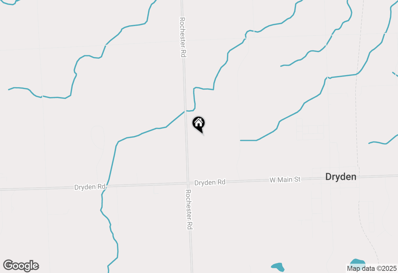 Map of 0 Silver Hill Parcel 2 Drive, Dryden, MI 48428