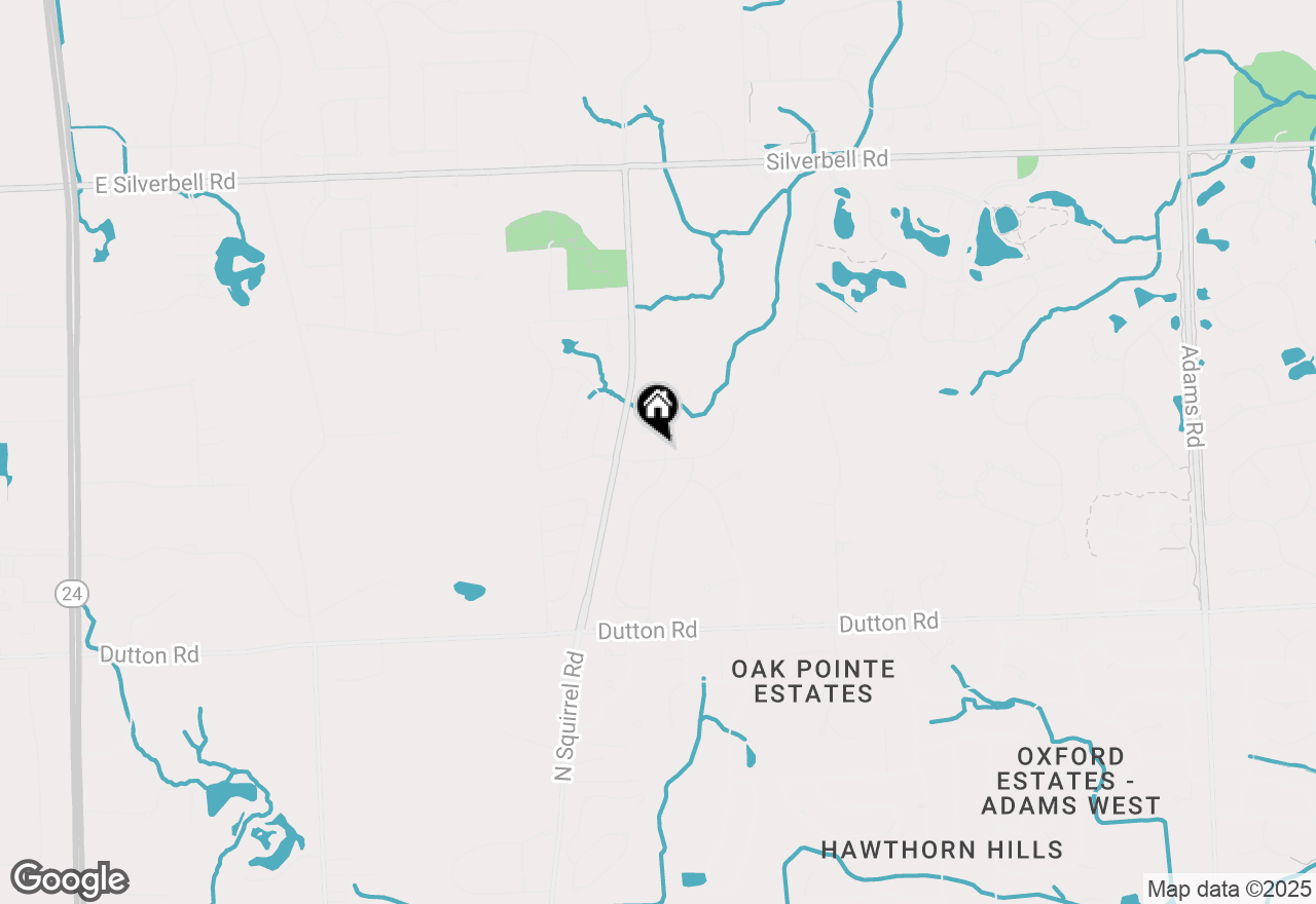 Map of 1237 Greythorne Drive, Lake Orion, MI 48359