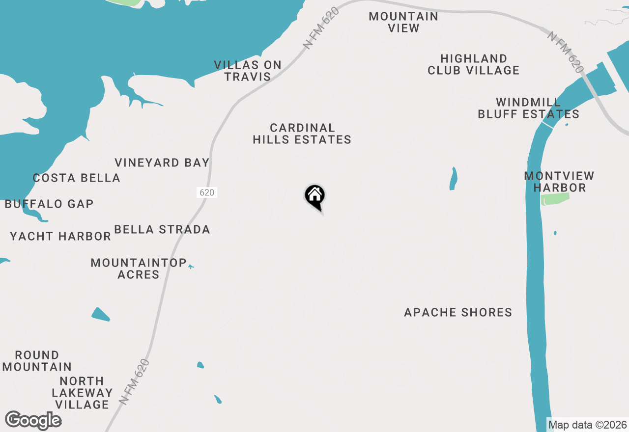 Map of 15001 Dexler Dr, Austin, TX 78734