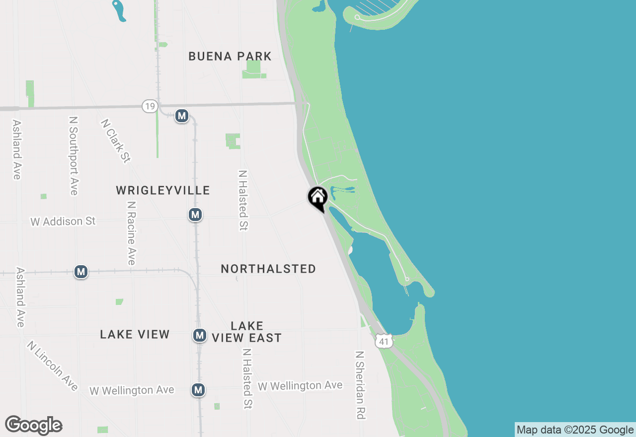 Map of 3530 N Lake Shore Drive #6B, Chicago, IL 60657