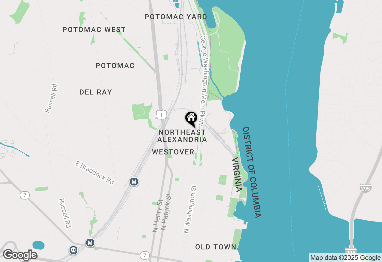 Map of 1328 Michigan Avenue, Alexandria, VA 22314