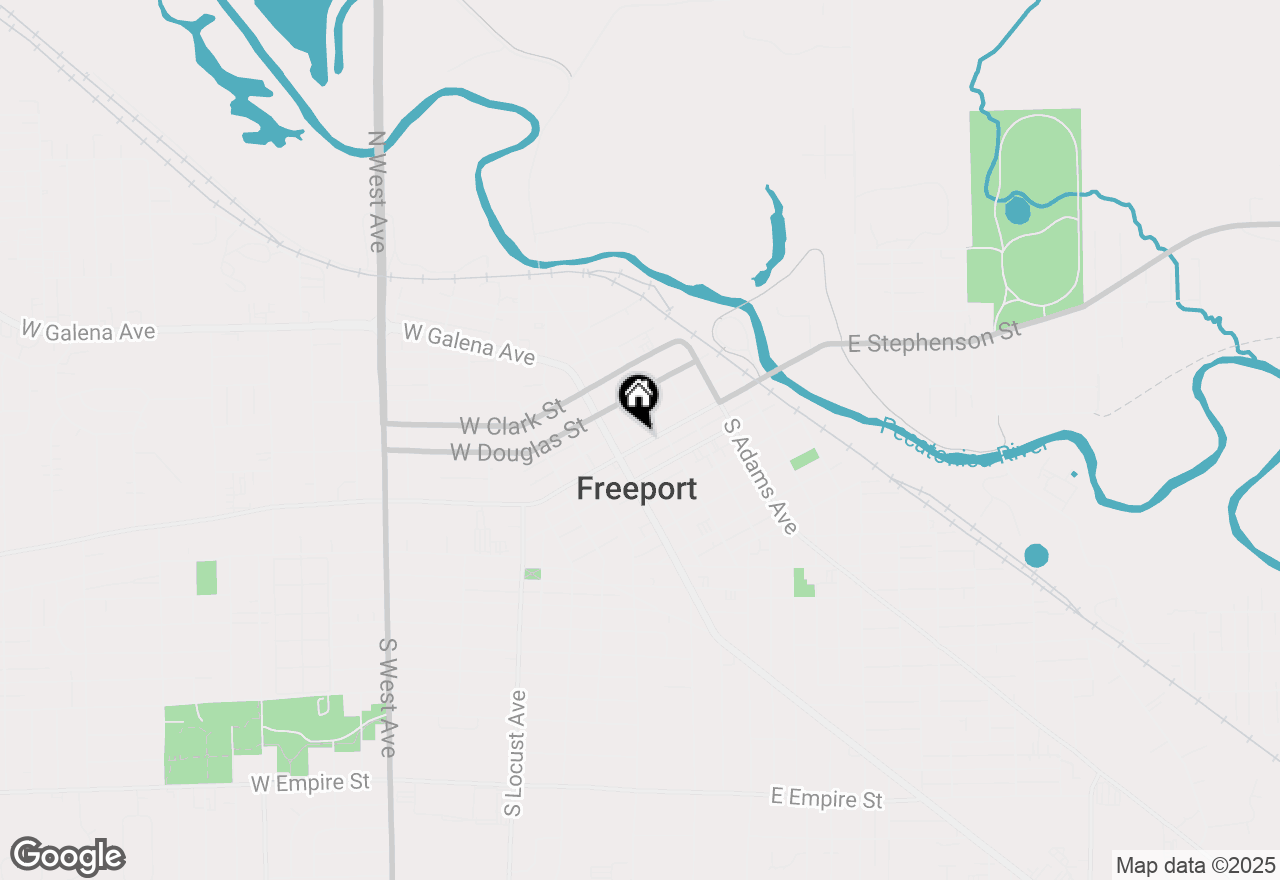 Map of 26-28-30 W Stephenson Street, Freeport, IL 61032