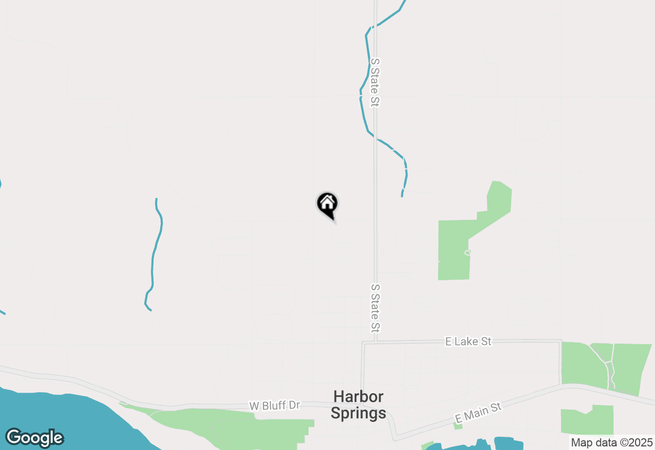 Map of 7524 Evergreen Ridge Drive, Harbor Springs, MI 49740