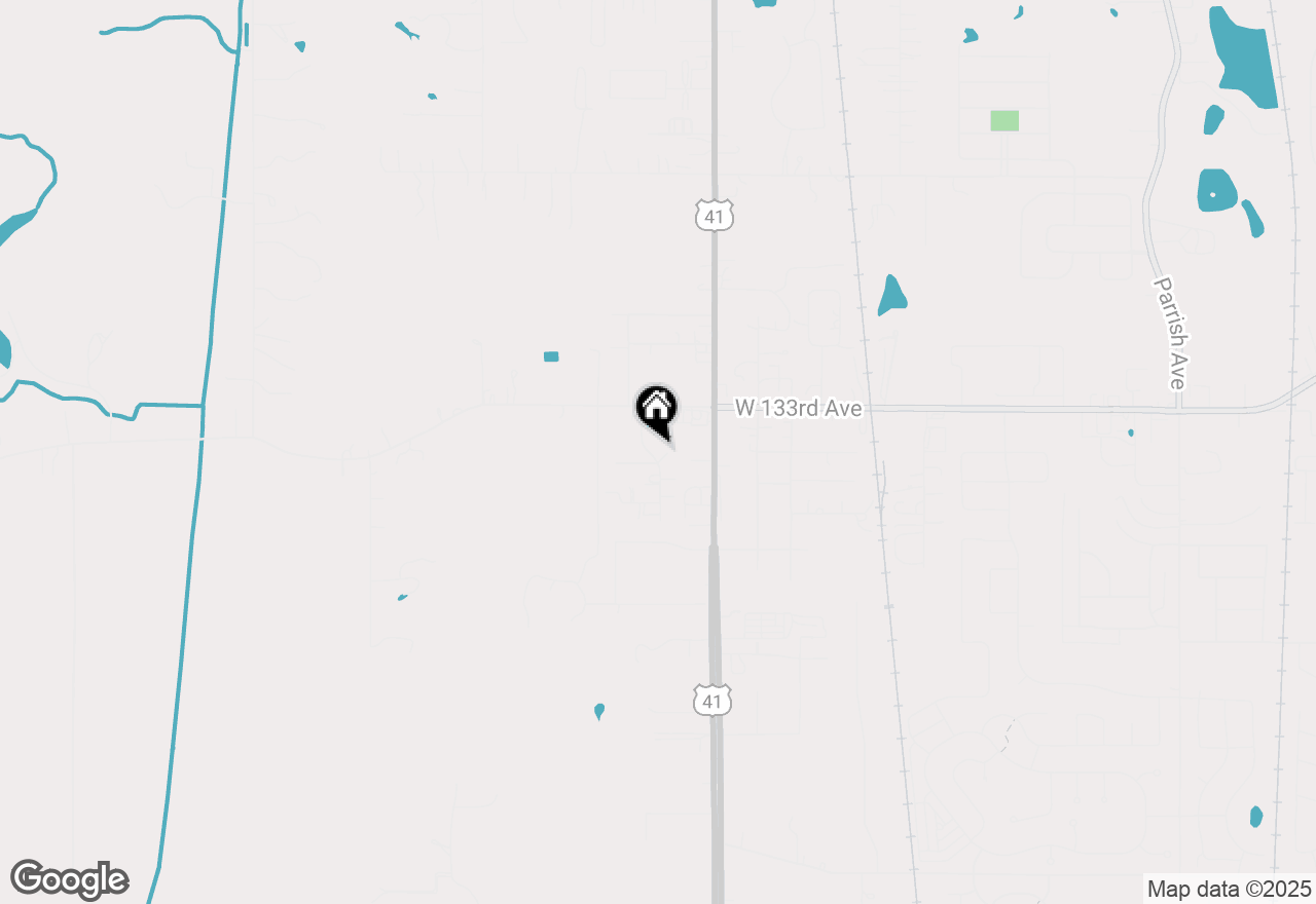 Map of 11400 W 133rd Lane, Cedar Lake, IN 46303