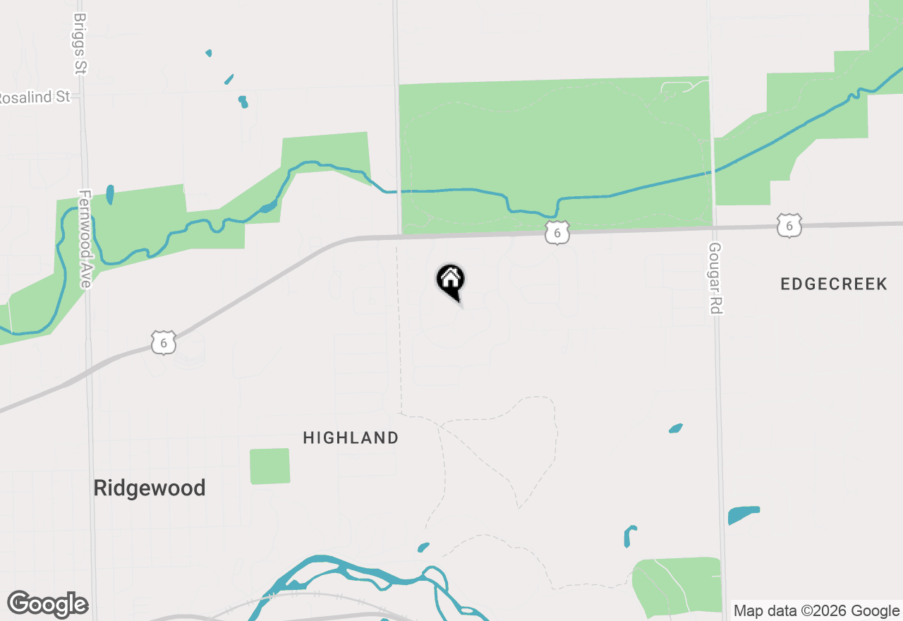 Map of 2455 Timber Springs Drive, Joliet, IL 60432